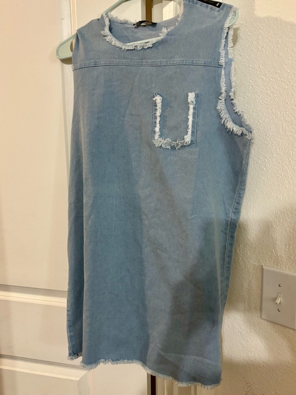NWT POL Jean Babydoll Dress
